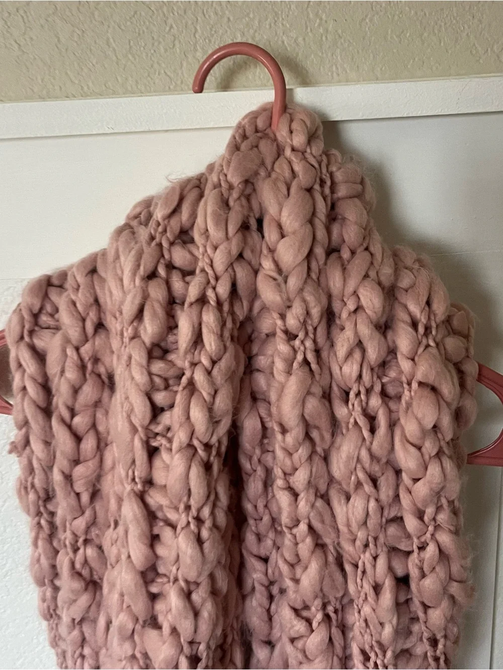 Free People Women's Chunky Knit Scarf NWT
